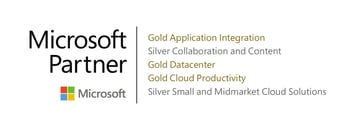 Datamax Microsoft Gold Partner Logo - 2020