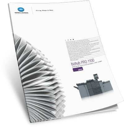 Download Konica Minolta bizhub PRO 1100 Brochure