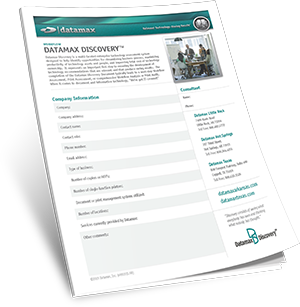 Datamax Workfllow Assessment Brochure