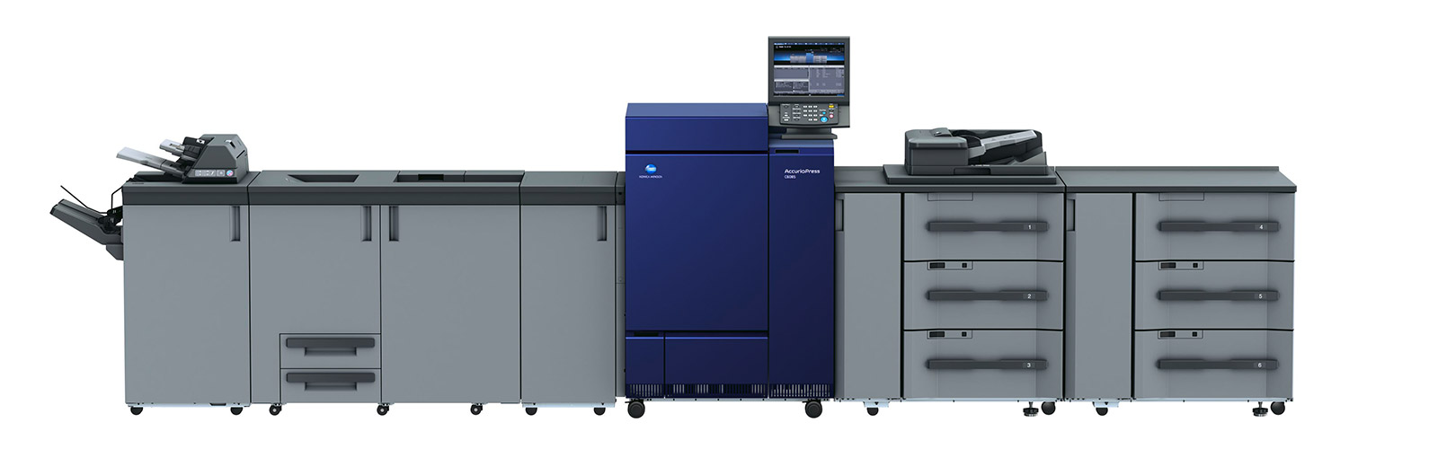 Konica Minolta AccurioPress C6085 Production Print System